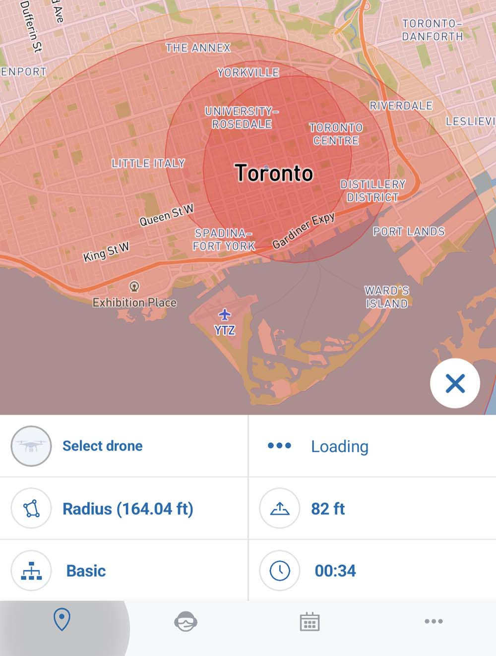 nav drone map